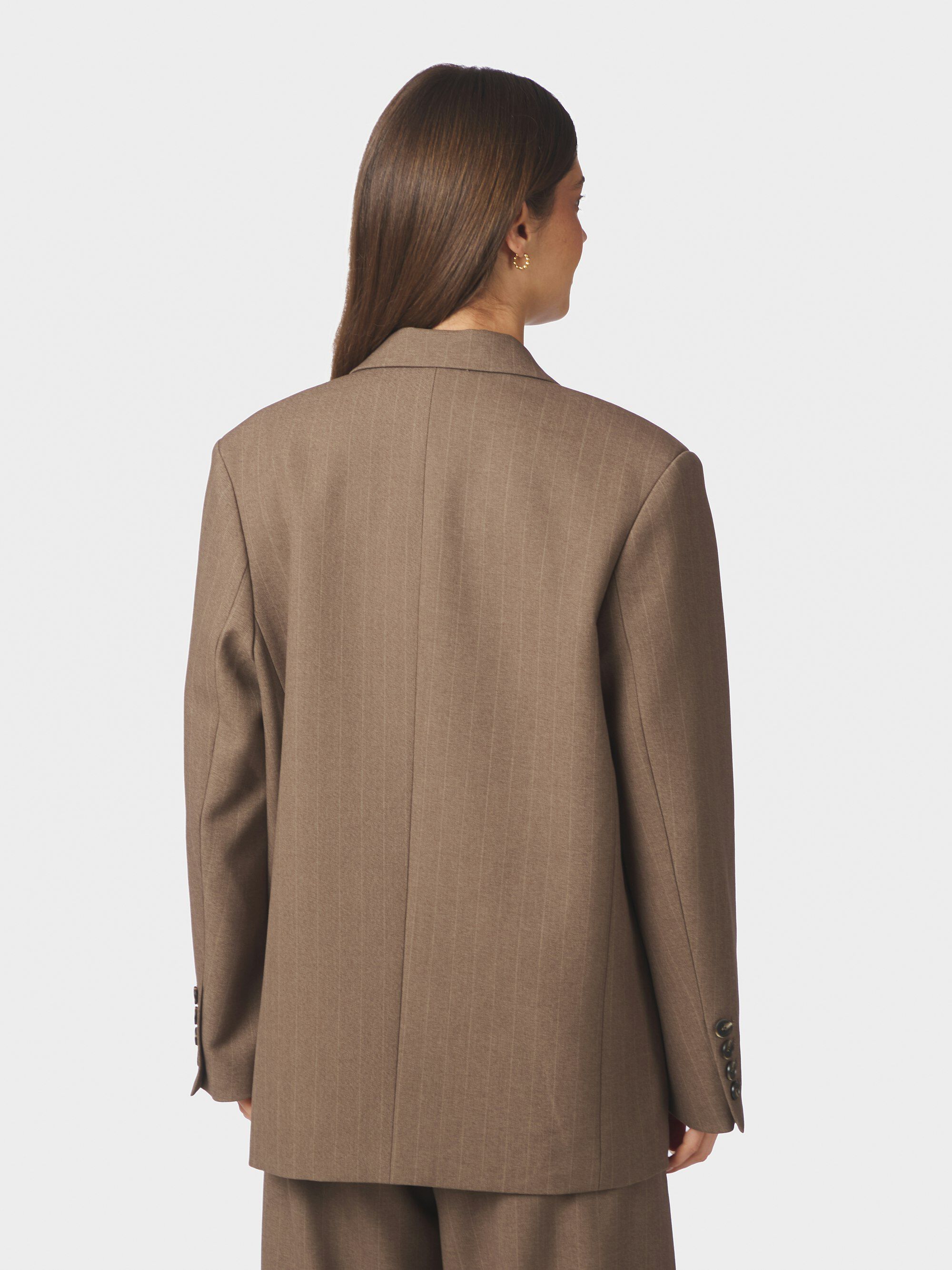 Gaby Pinstripe Blazer