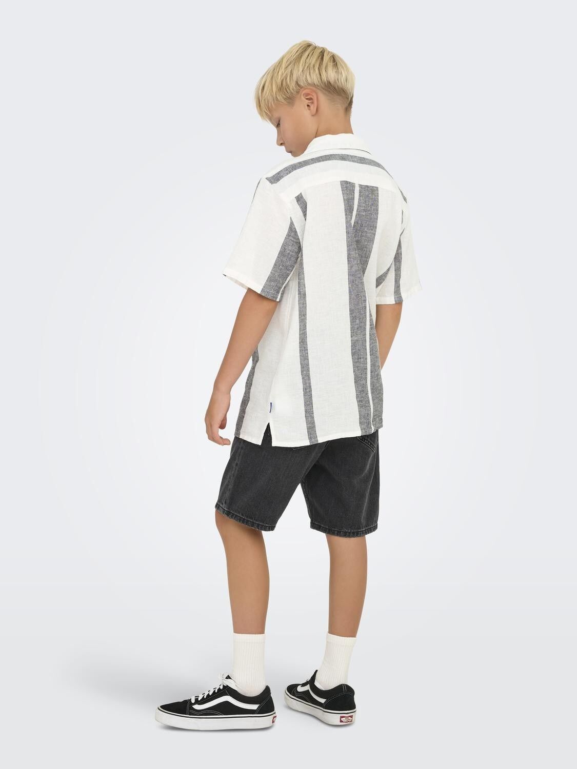 Osjcaiden Life Ss Stripe Linen Resort Wv