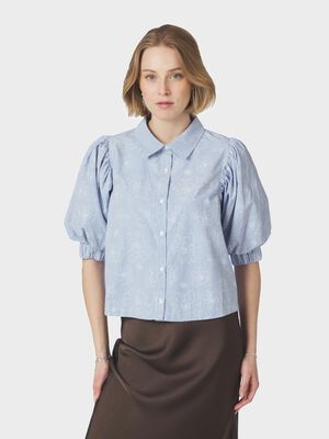 Etta Flower Stripe Shirt
