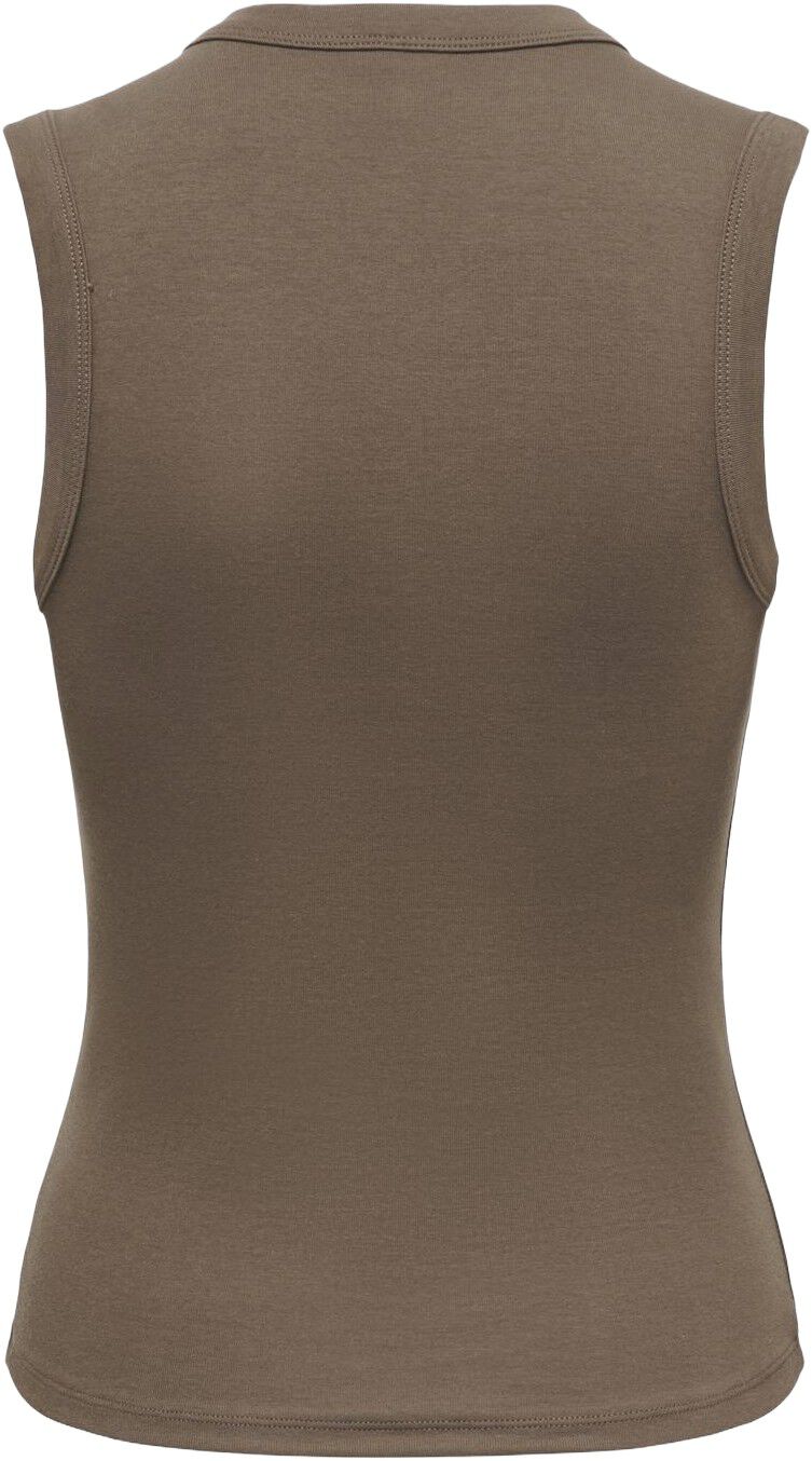 Onlriley S/L V Neck Top Cs Jrs