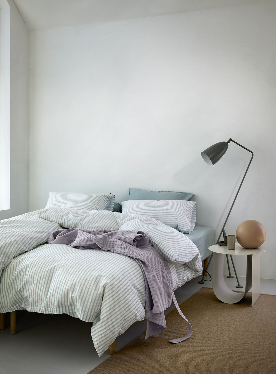 H&oslash;ie Flemming aqua 150x210/50x60