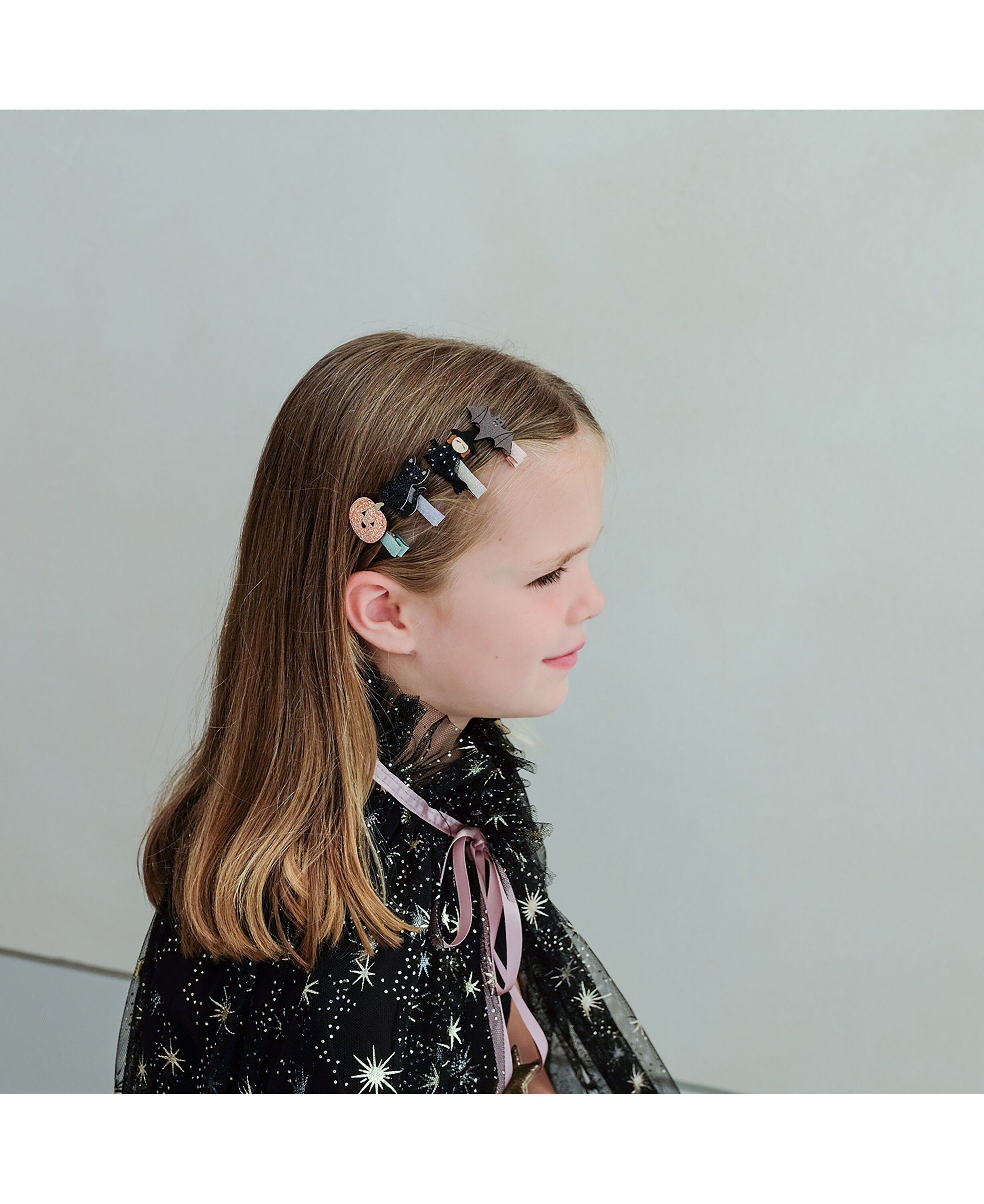 Mimi & Lula - 8 h&aring;rclips - Mini Halloween