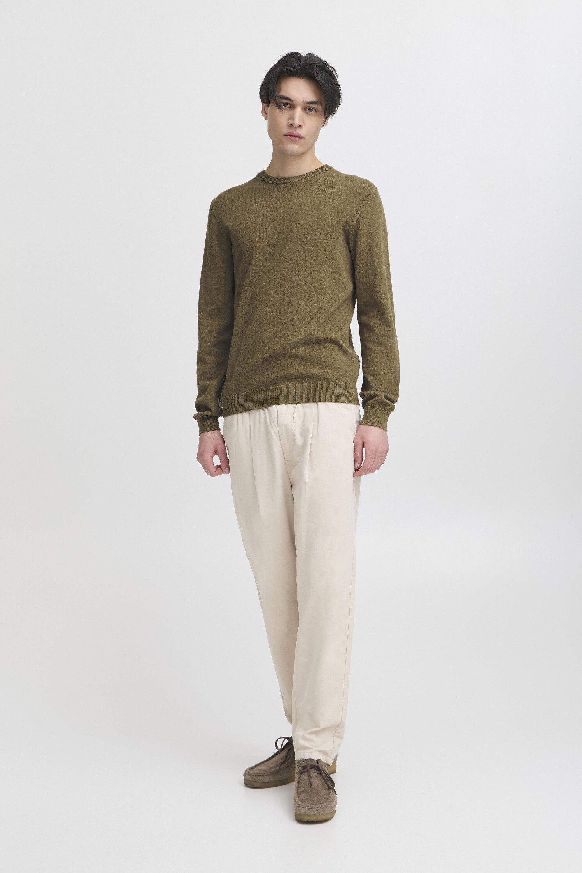 CFOSVALD fine knitted crew neck kni