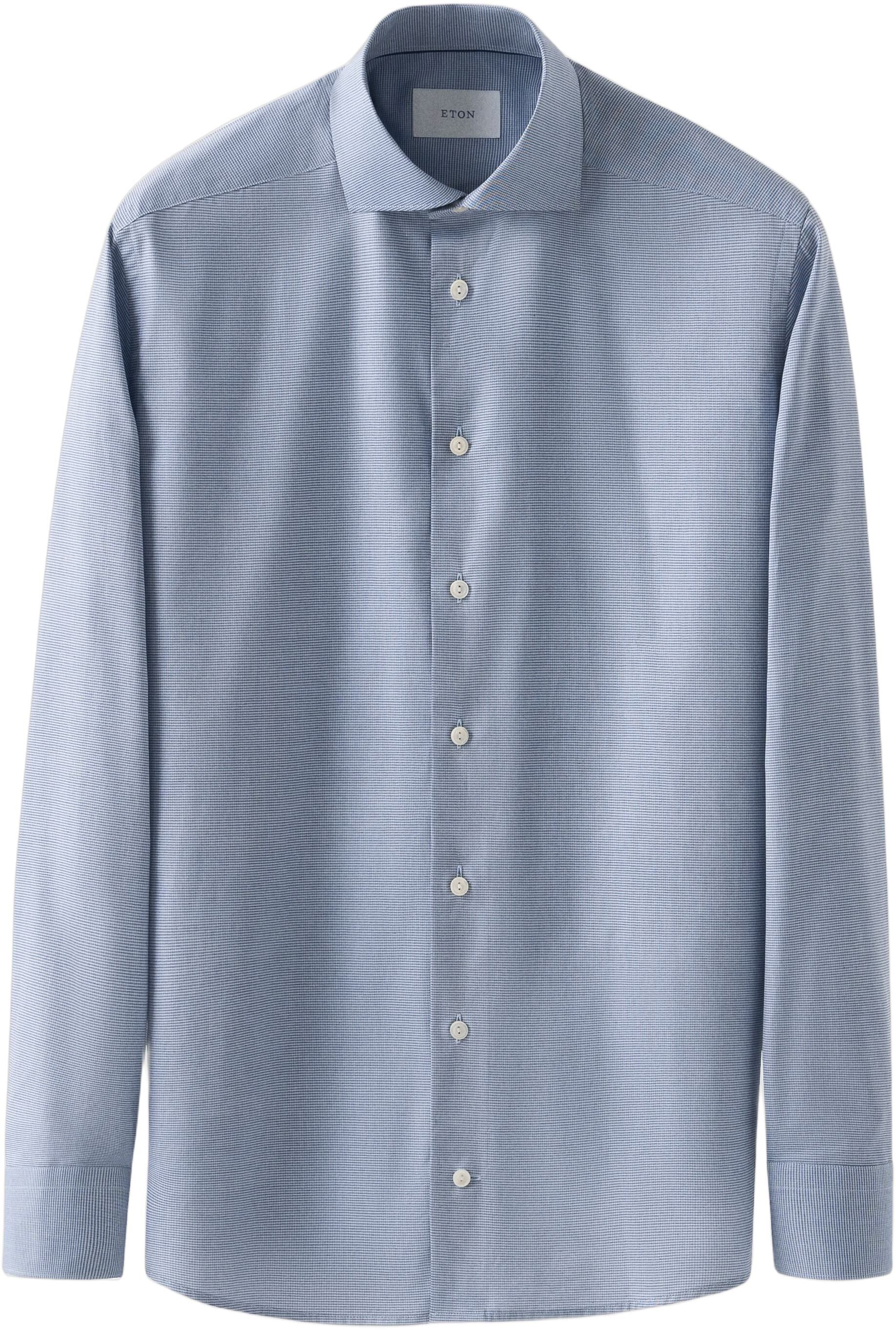 Contemporary Fit Micro Check Twill Shirt