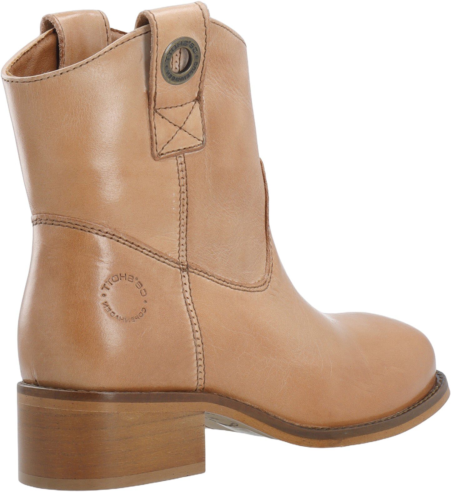 CASVILMA Pull On Low Cut Boot Waxy Leather