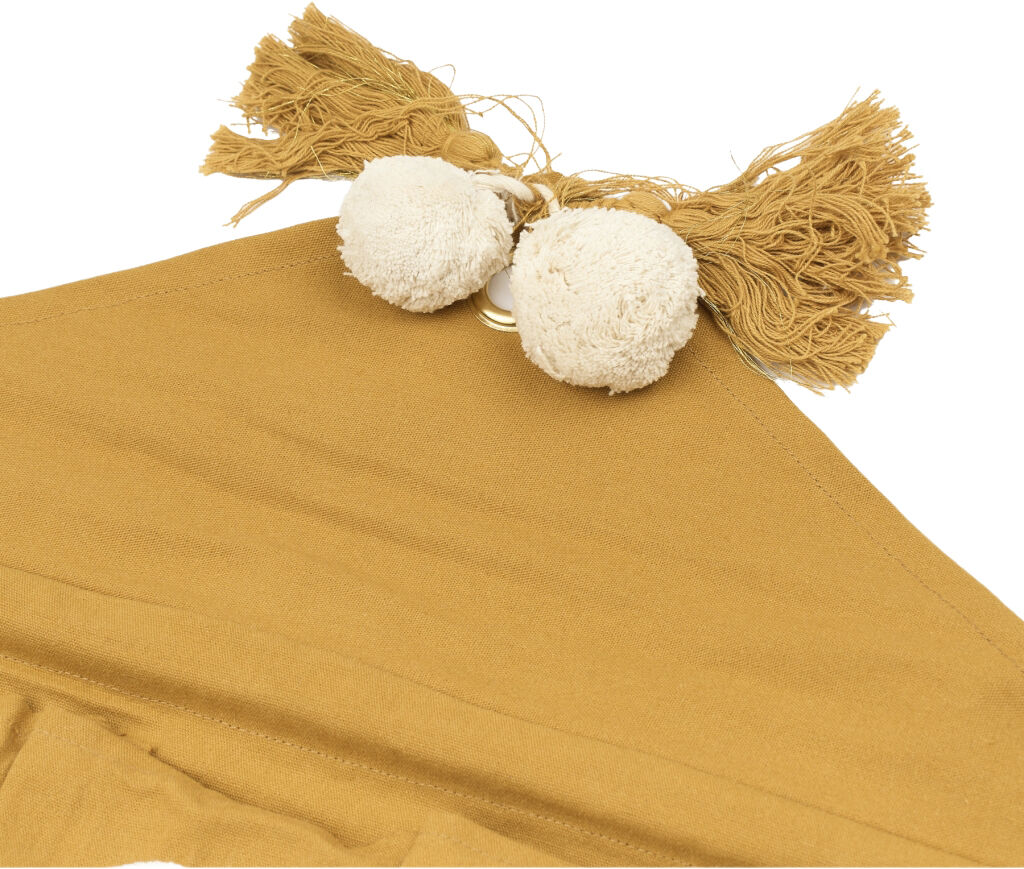 Wall Calendar - Nostalgia embroidery - Ochre