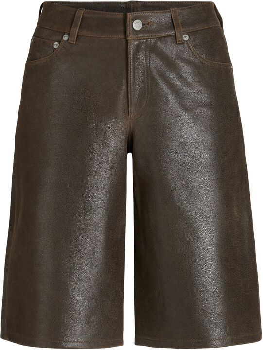 JXNOLA LEATHER LONG SHORTS OTW