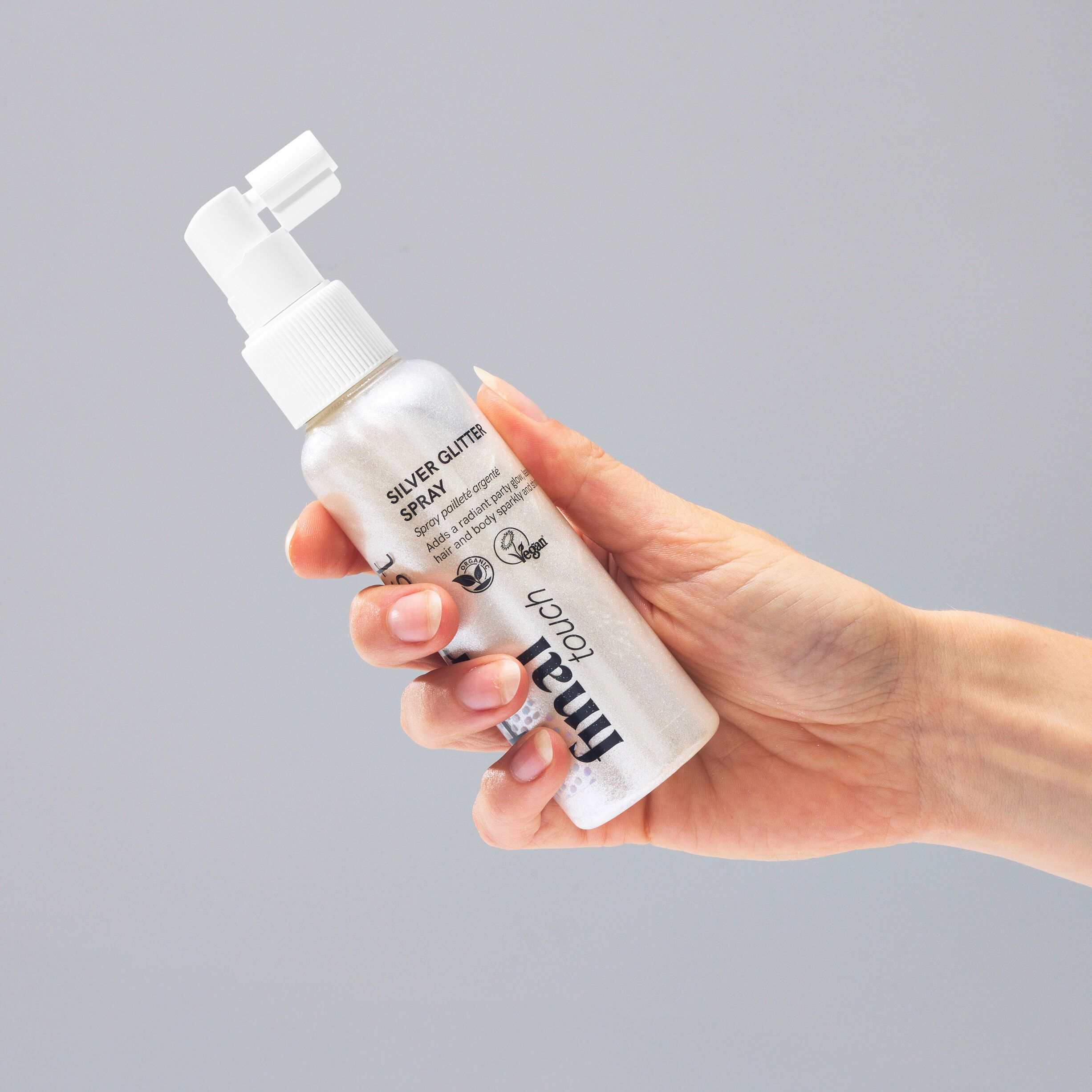 Final Touch&trade; Silver Glitter Spray