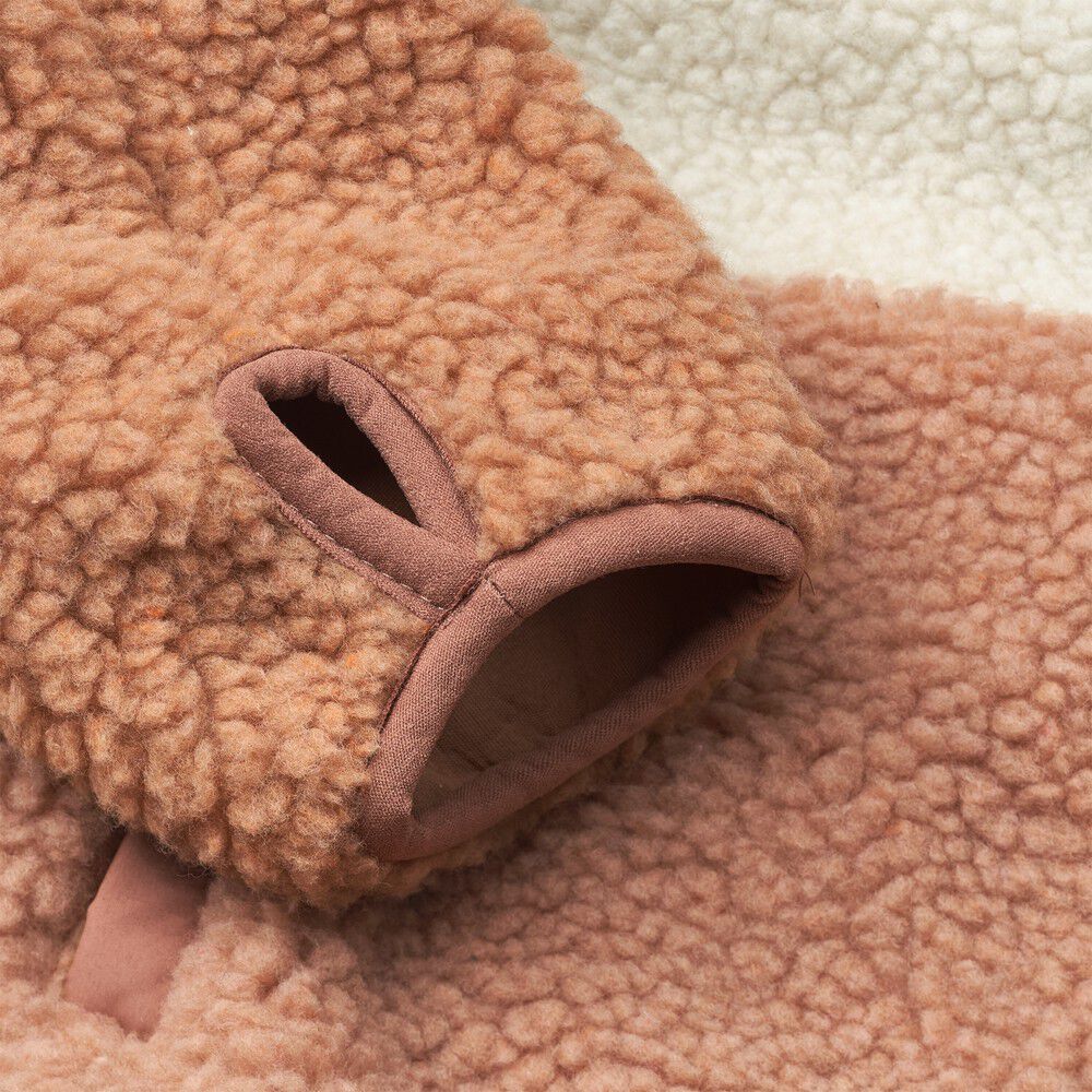 Nolan Pile Jacket Tuscany rose mult