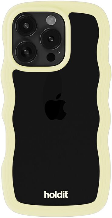 Wavy Case iPhone 16 Pro Max Lemonade/Transparent