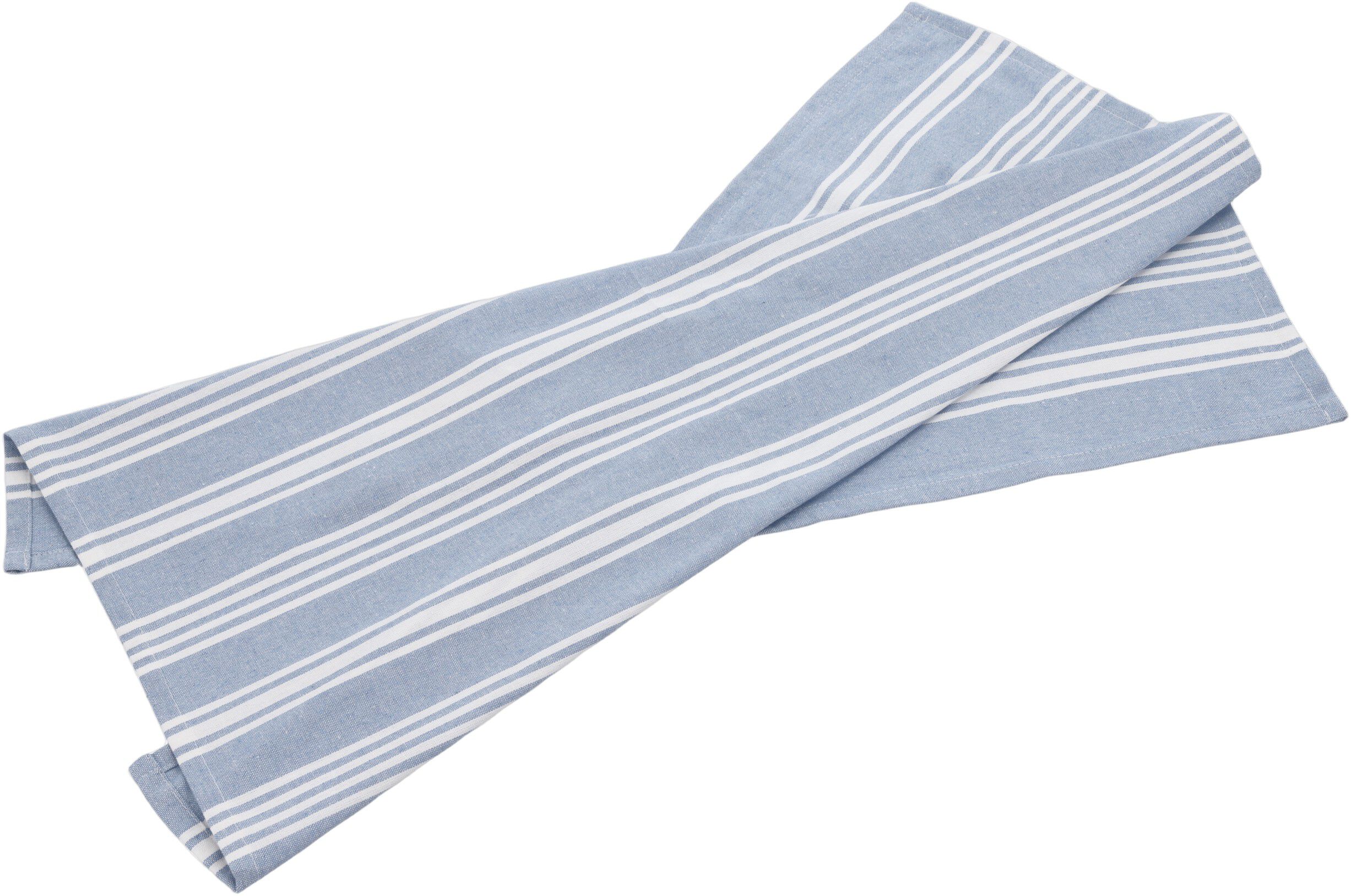 K&ouml;kshandduk recycle Eco Stripe 70 x 50 cm Dream blue
