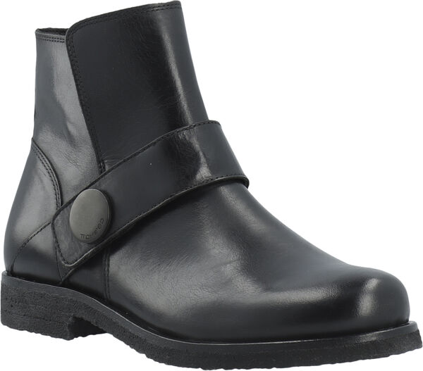 CASFREJA Low Biker Boot Pull Up Leather