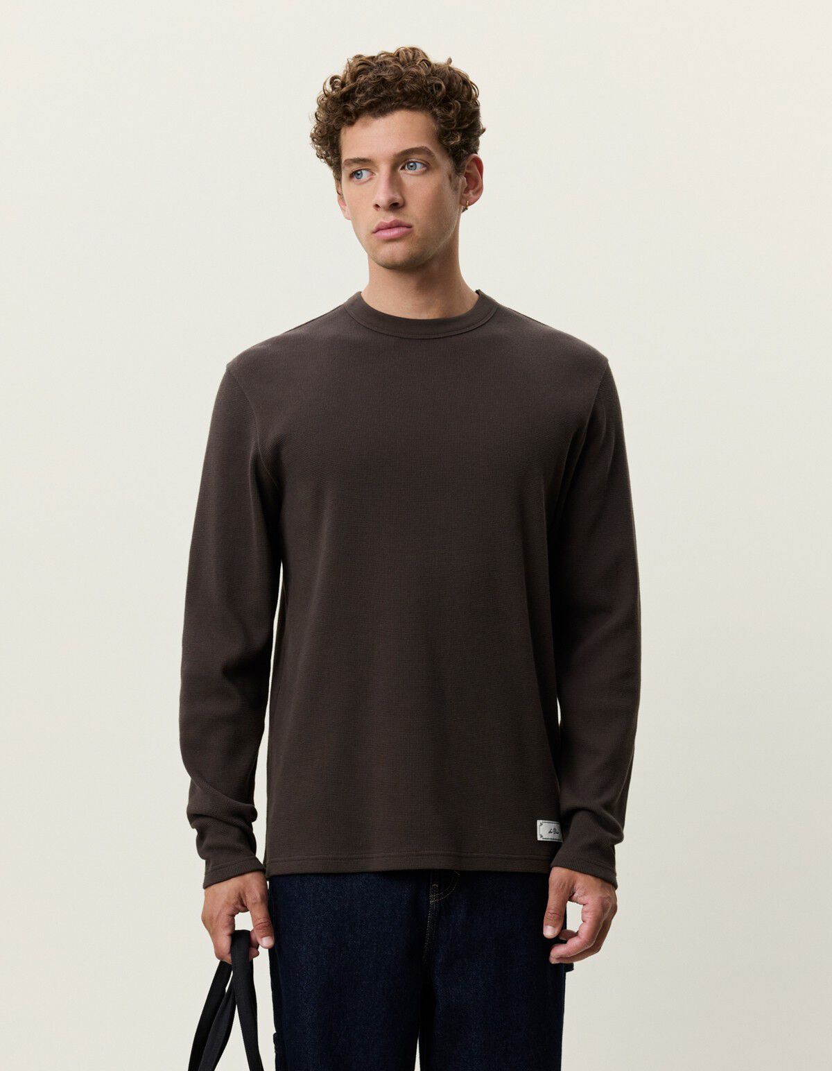 Label Waffle LS T-Shirt