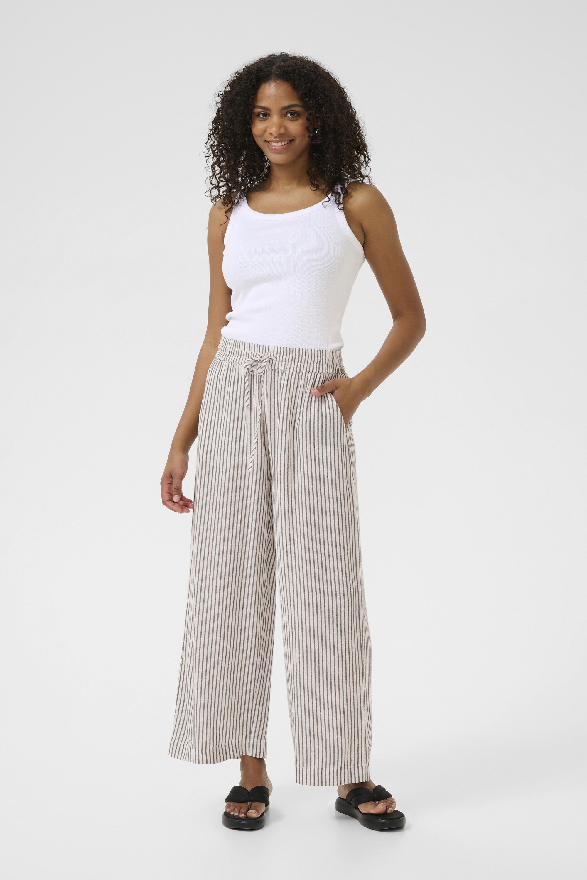 KAmilia Cropped Wide Pants