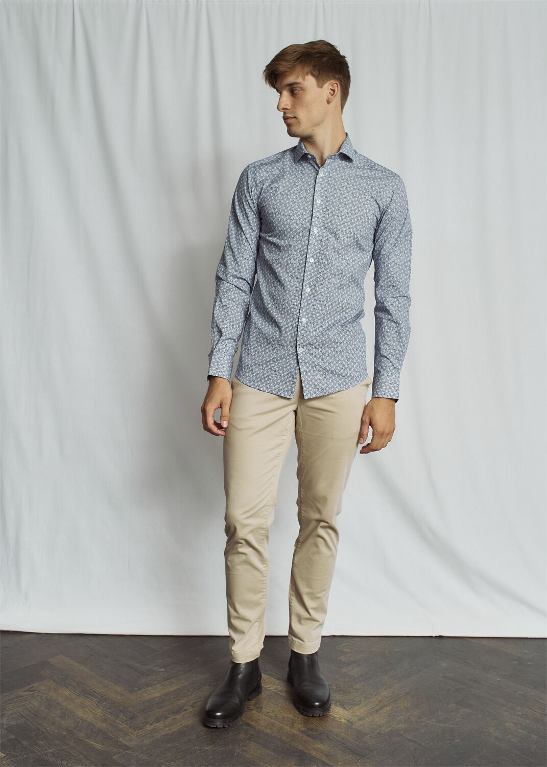 BS Whiteside Slim Fit Shirt