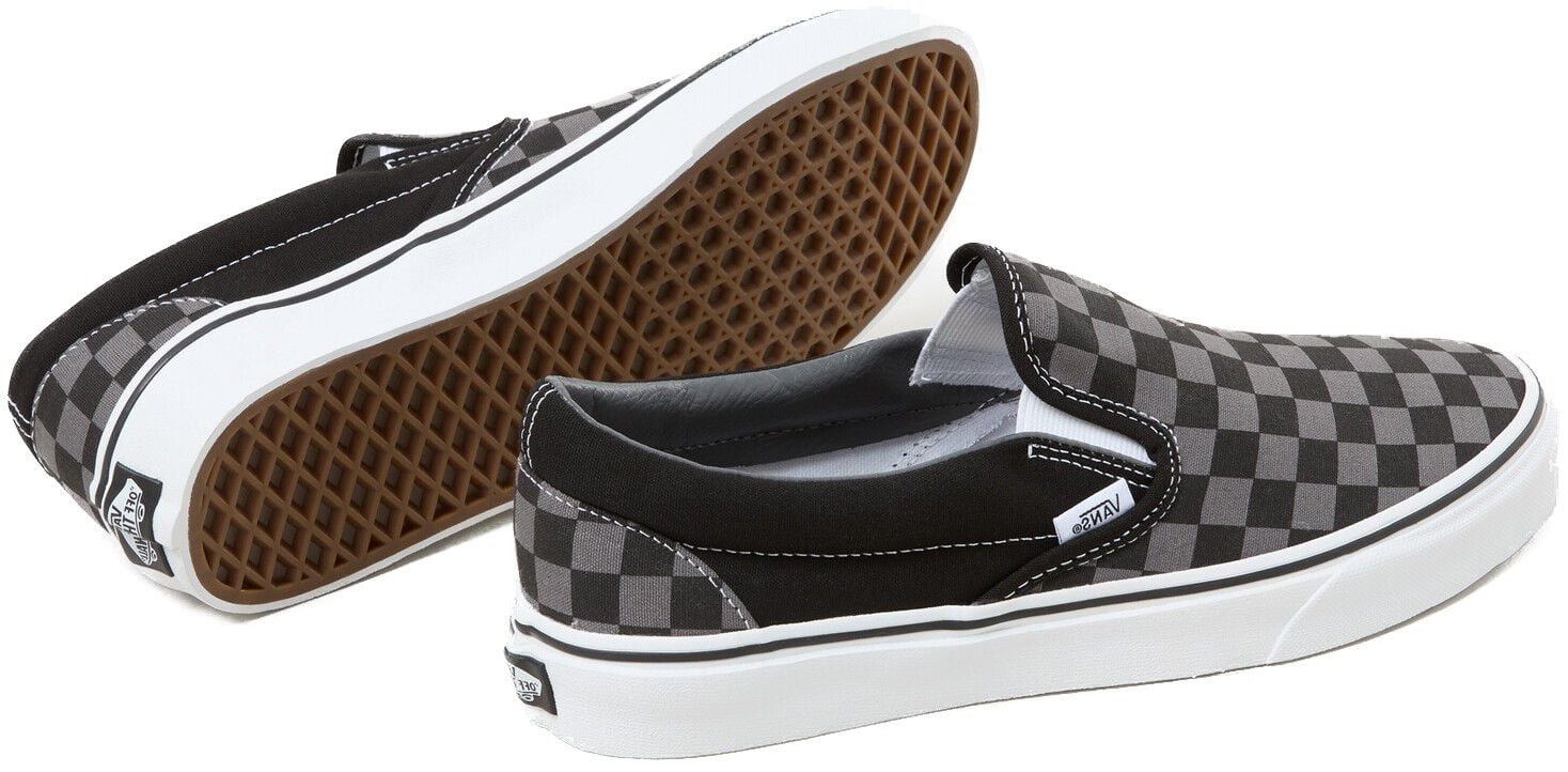 UA Classic Slip-On Black/Pewter Che
