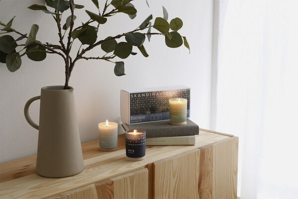 ESCAPE Mini Candle Giftset 65g x 3