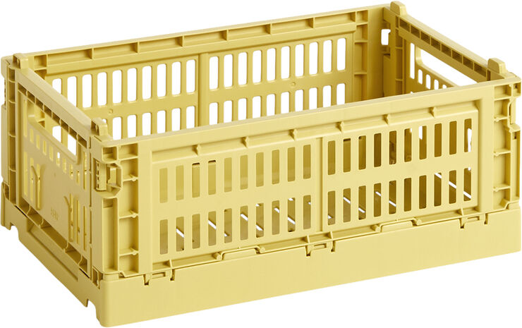 HAY Colour Crate-Small-Dusty yellow