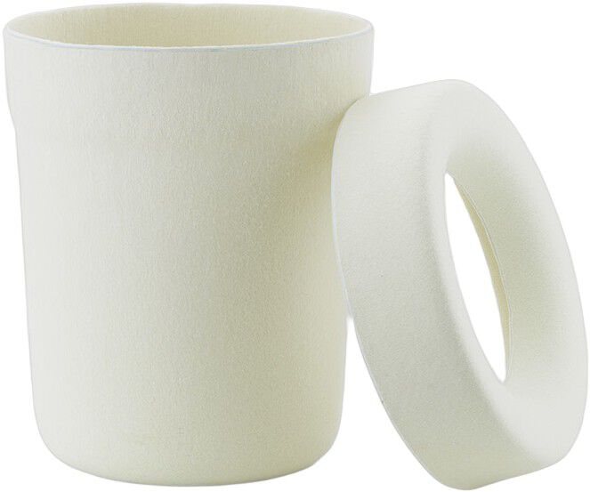 Hide Office Bin Off Cream