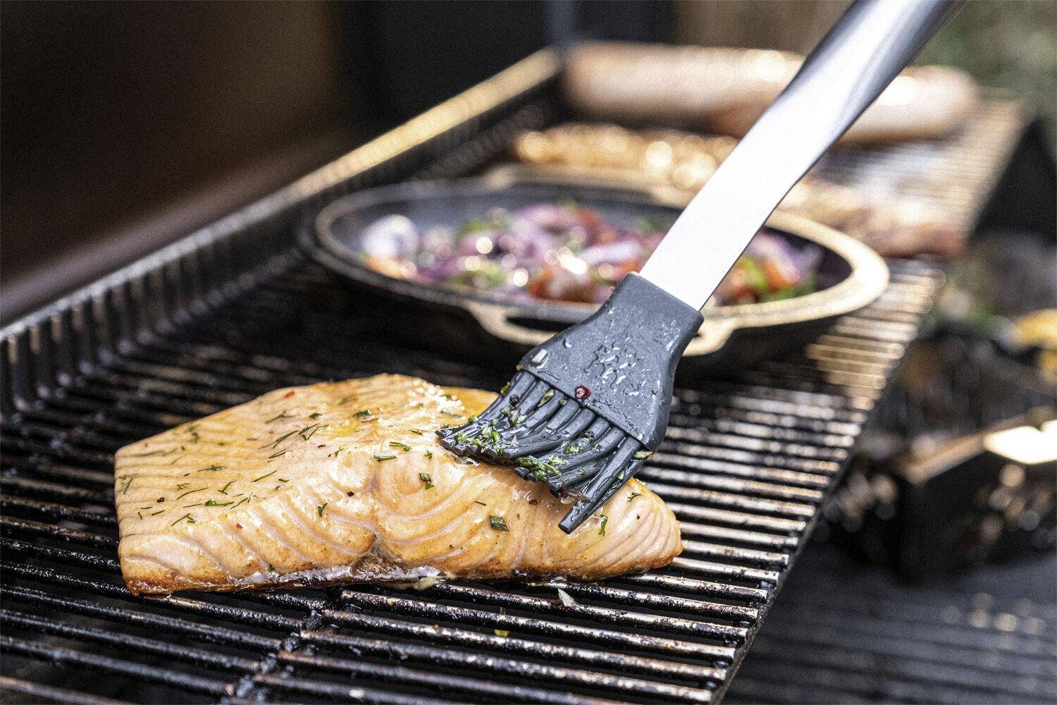 BBQ+ Pensel 41 Rostfritt st&aring;l