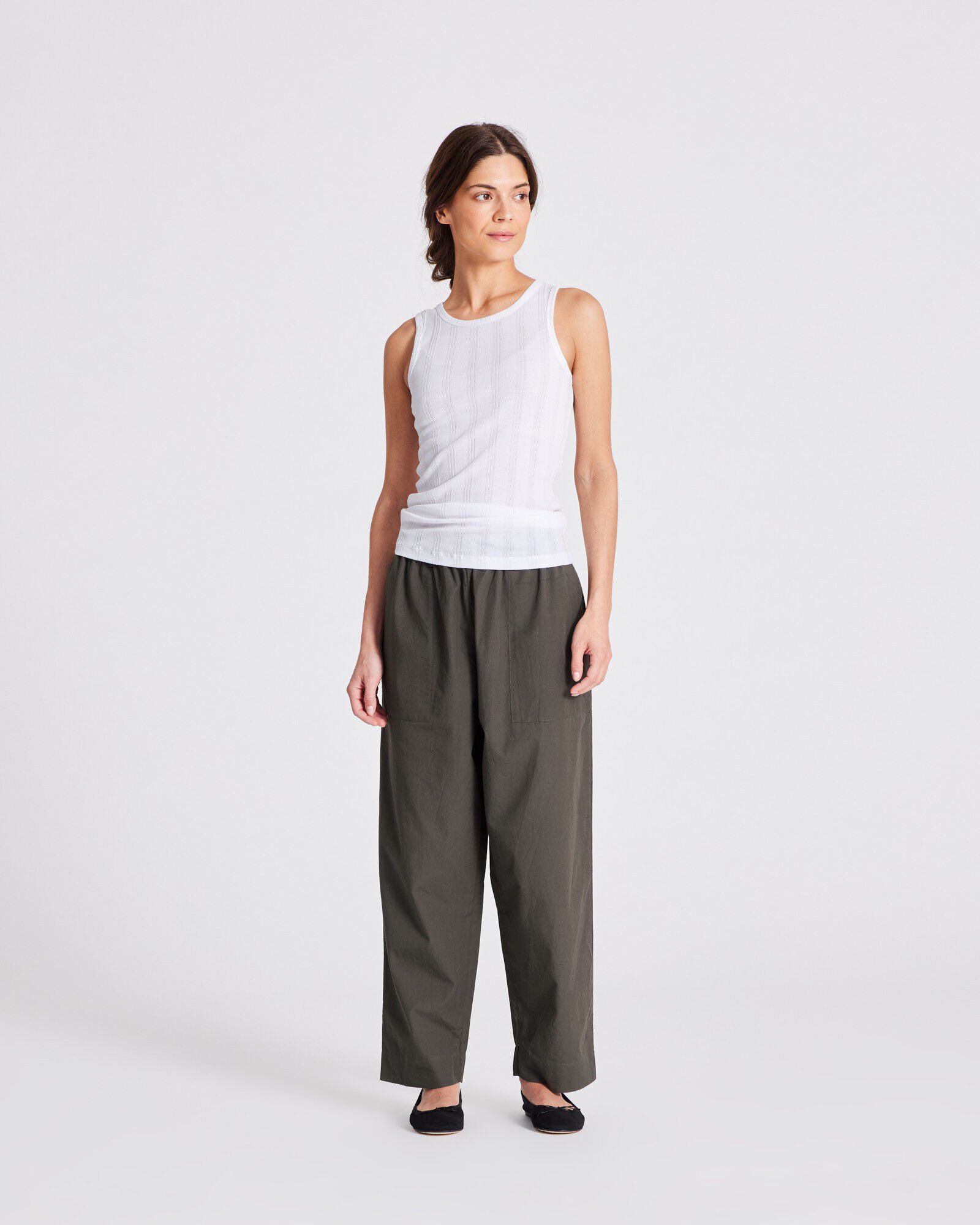 Jasmin Poplin Pants GOTS
