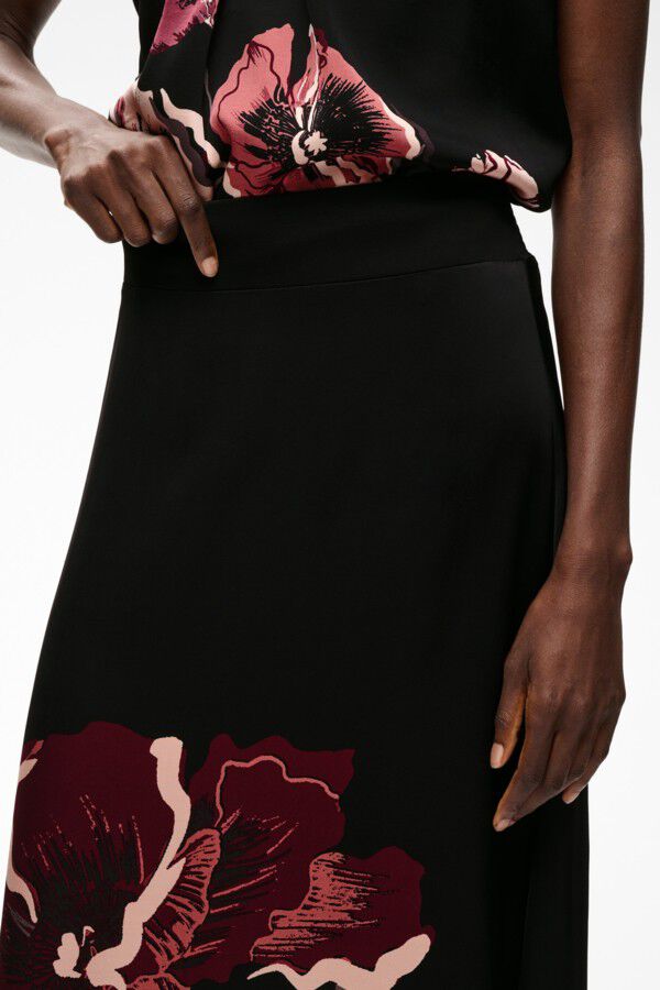 ZiomaIW printet Skirt