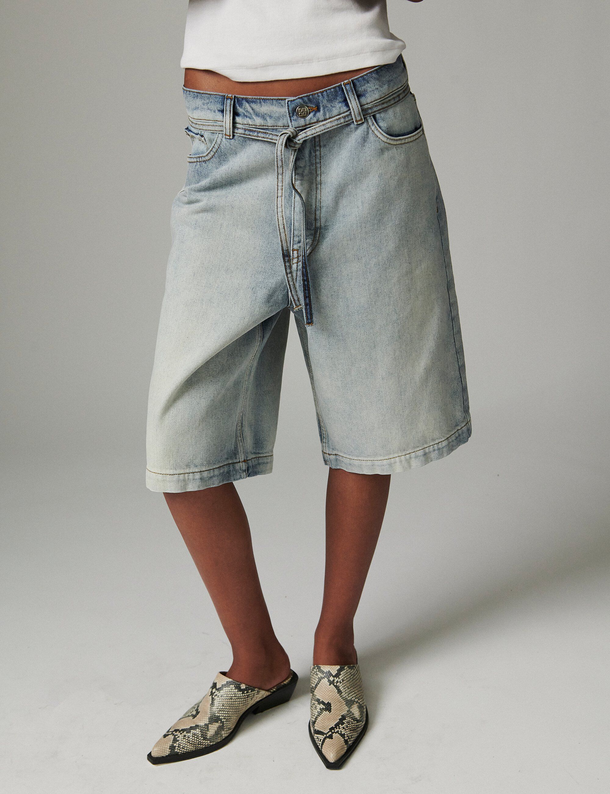 Elijah Shorts - Light Blue Washed