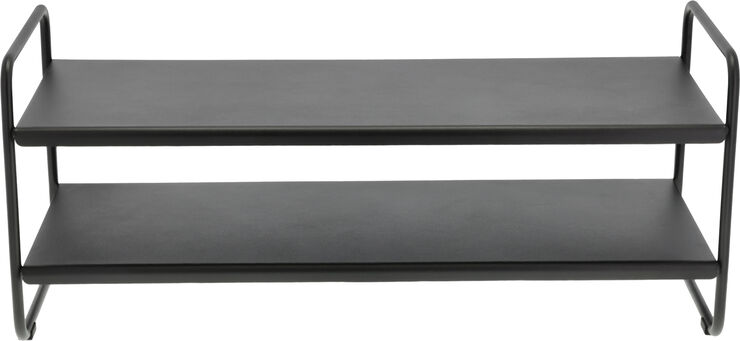 Skohylla A-Shoe Rack 80 x 33 x 33 cm Black