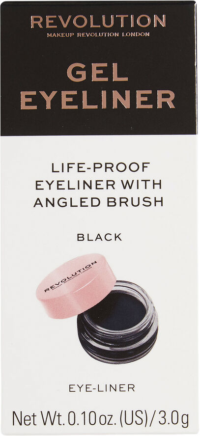 Revolution Gel Eyeliner Pot With Brush