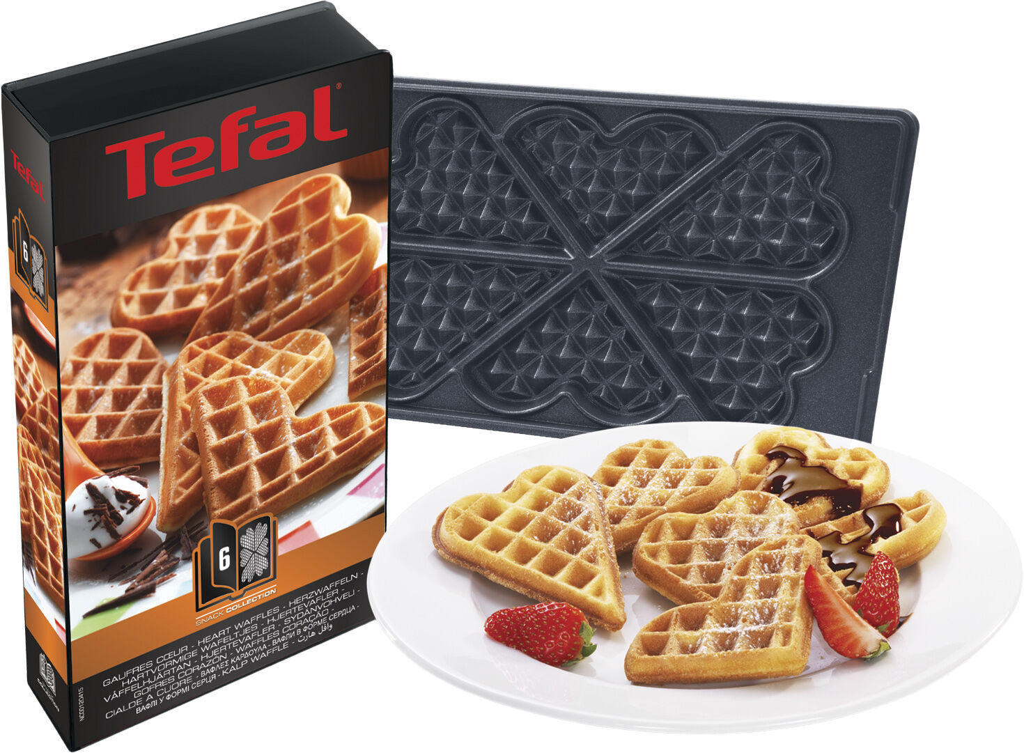 Snack Collection - Box 6: Hjerteformede vafler