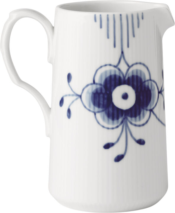 Blå Mega Riflet kande 50 cl