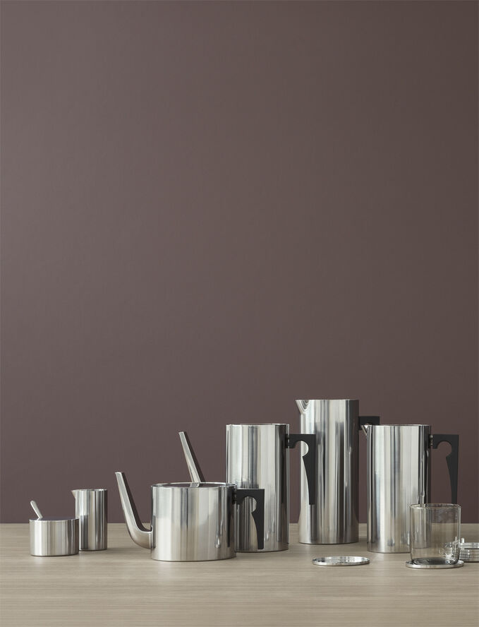 Arne Jacobsen presskanna 1 l. steel