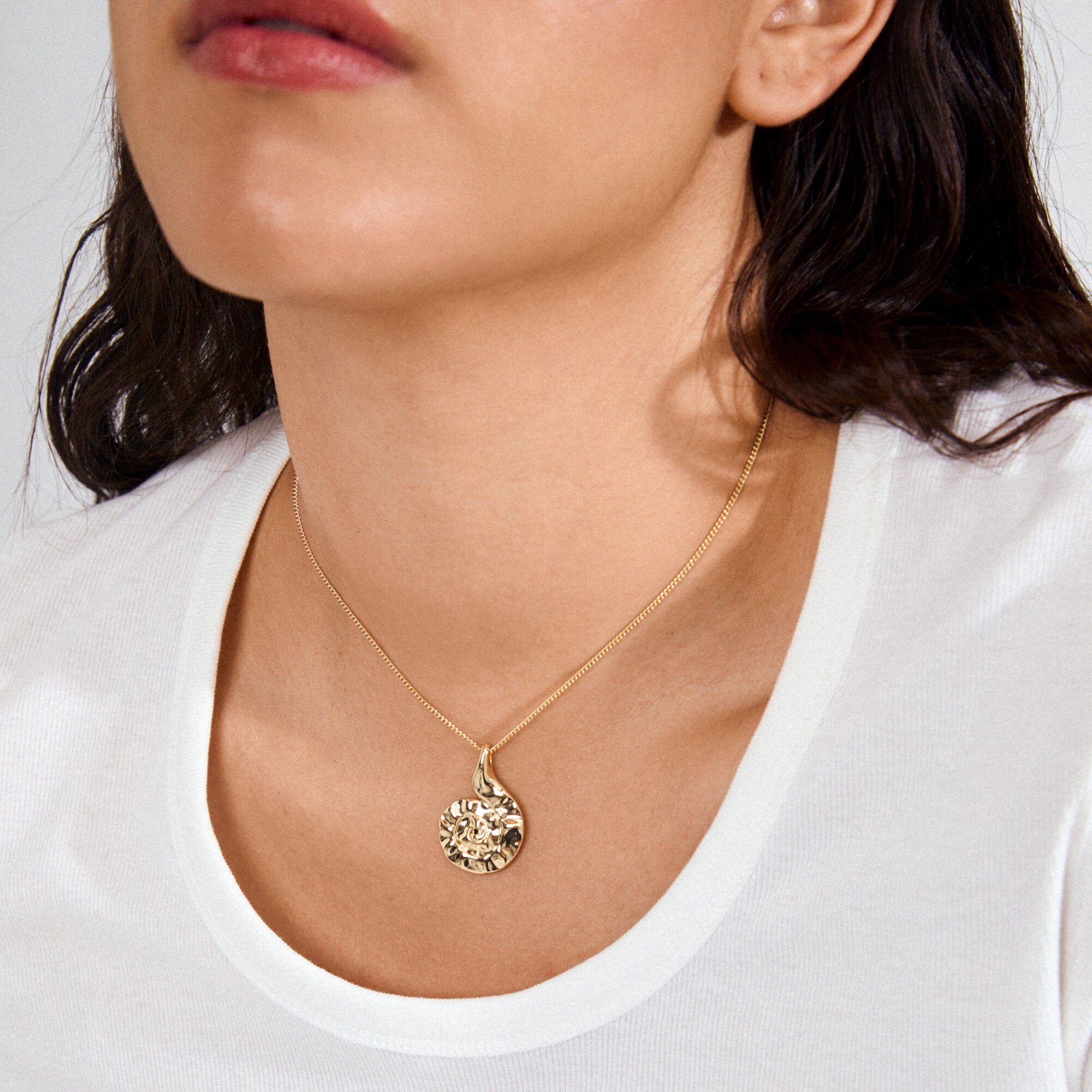 HAZE necklace gold-plated