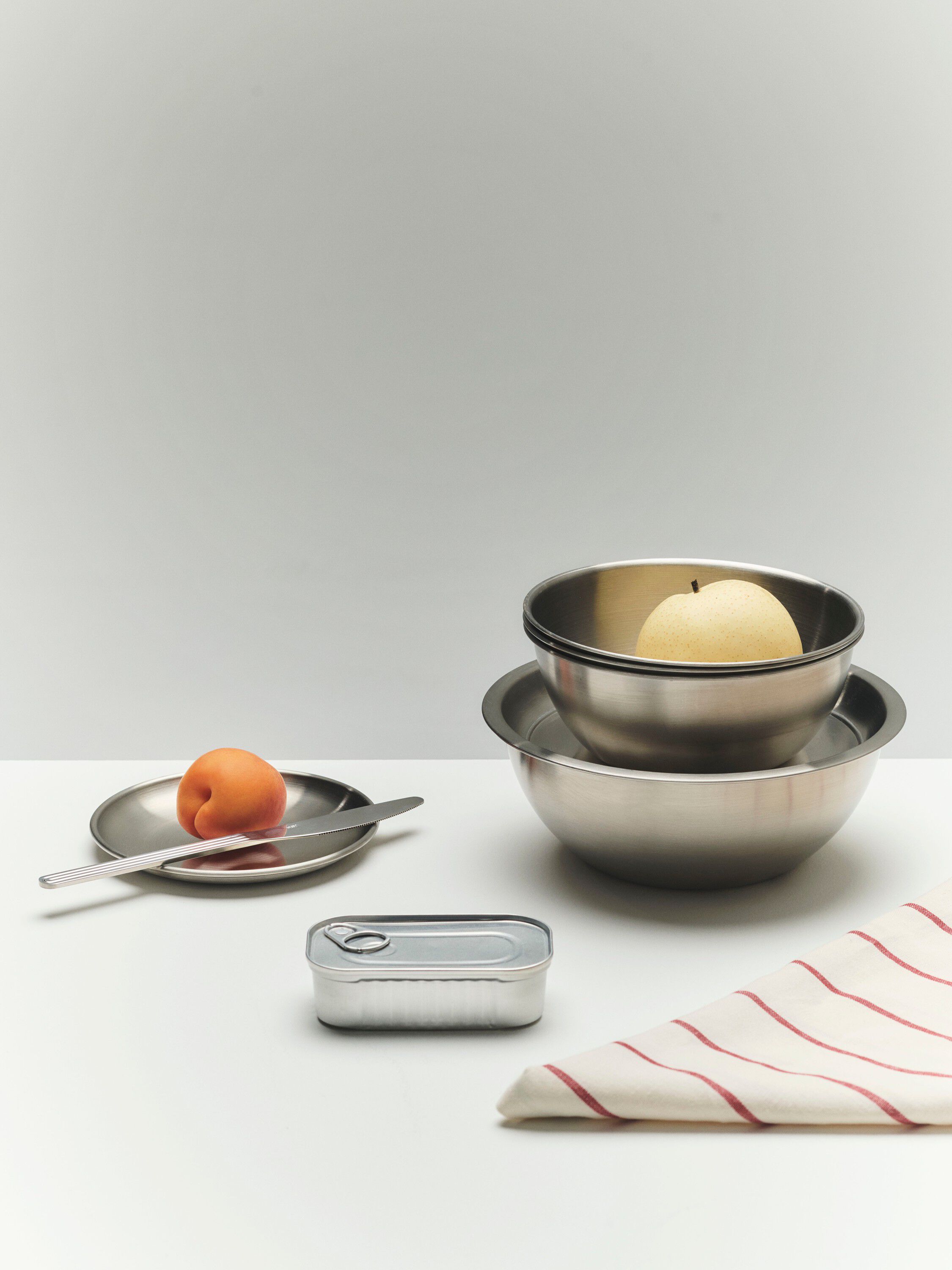 Outdoor Market Steel Bowl - Set of 2 - Small