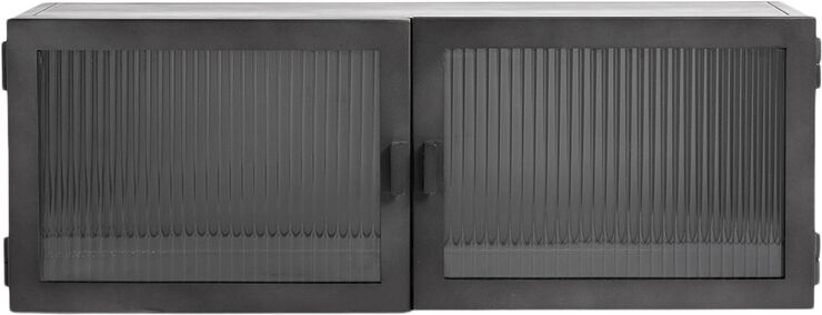 Vægskab Dallas - Sort (LGB)