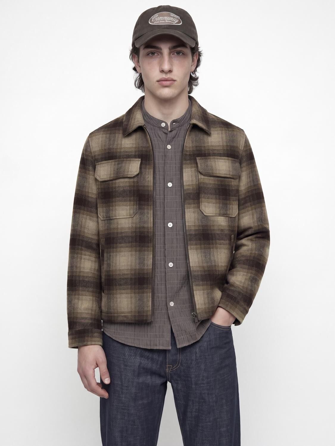 Jprbluwakefield Wool Blend Jacket Sn