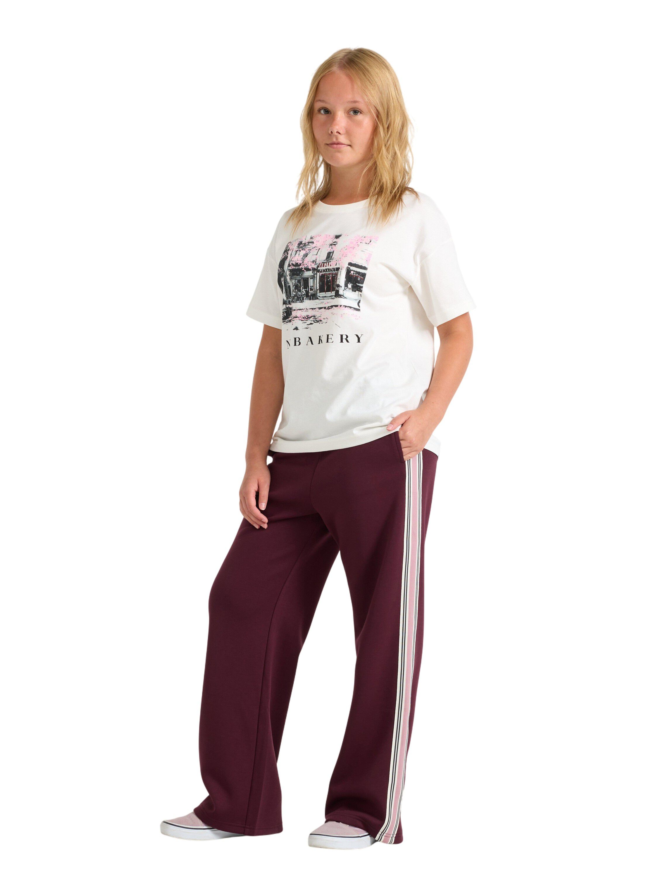 Trouser sporty wide leg