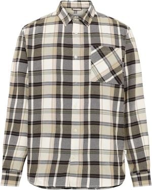 Dune regular checked flannel shirt