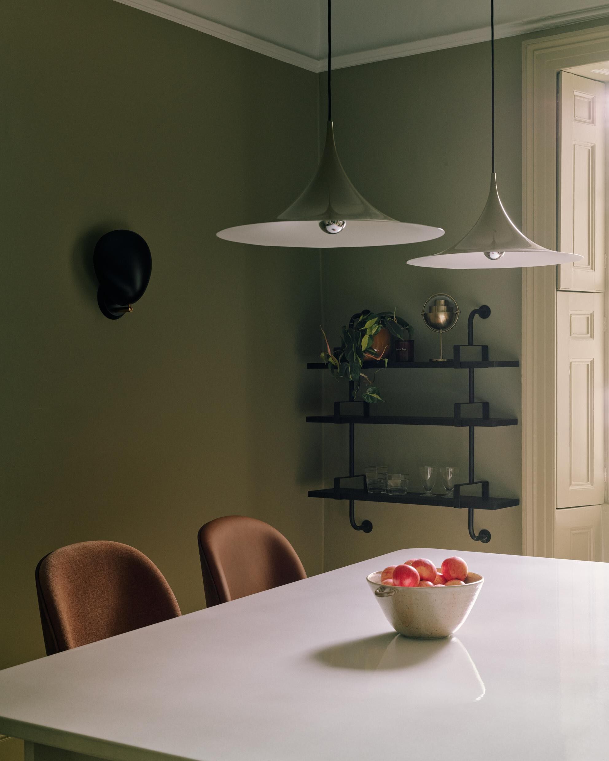 Semi Pendant - &oslash;60 (Shade: White Semi Matt)