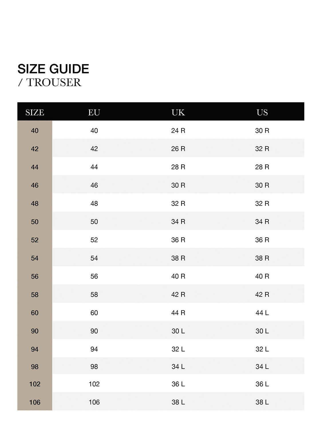 Slmslim-Liam Trs Flex Noos
