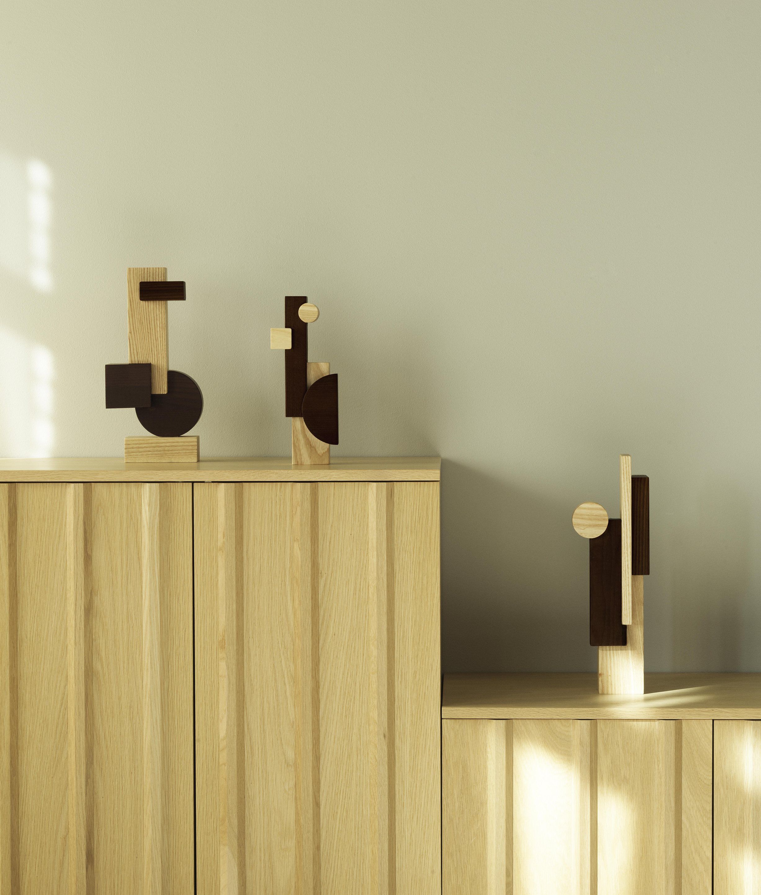 Join Sculpture Large Ash/Carbonized Ash