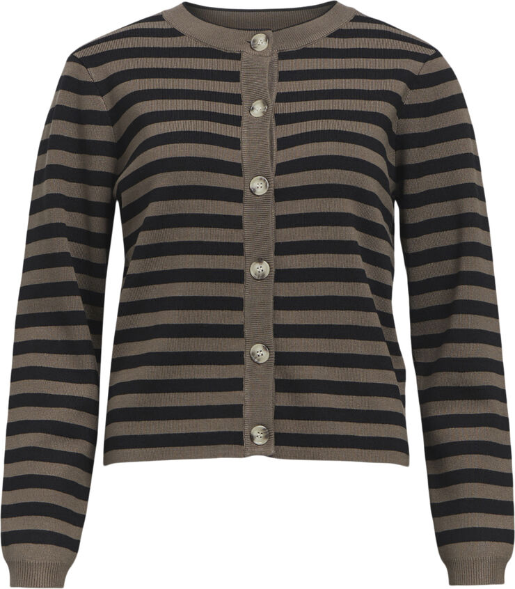 OBJESTER SLI L/S KNIT CARDIGAN NOOS