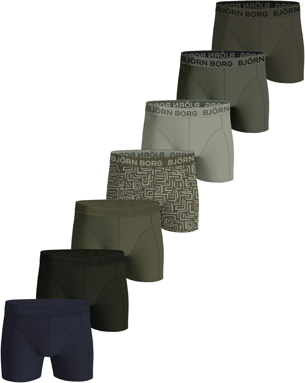COTTON STRETCH BOXER 7p