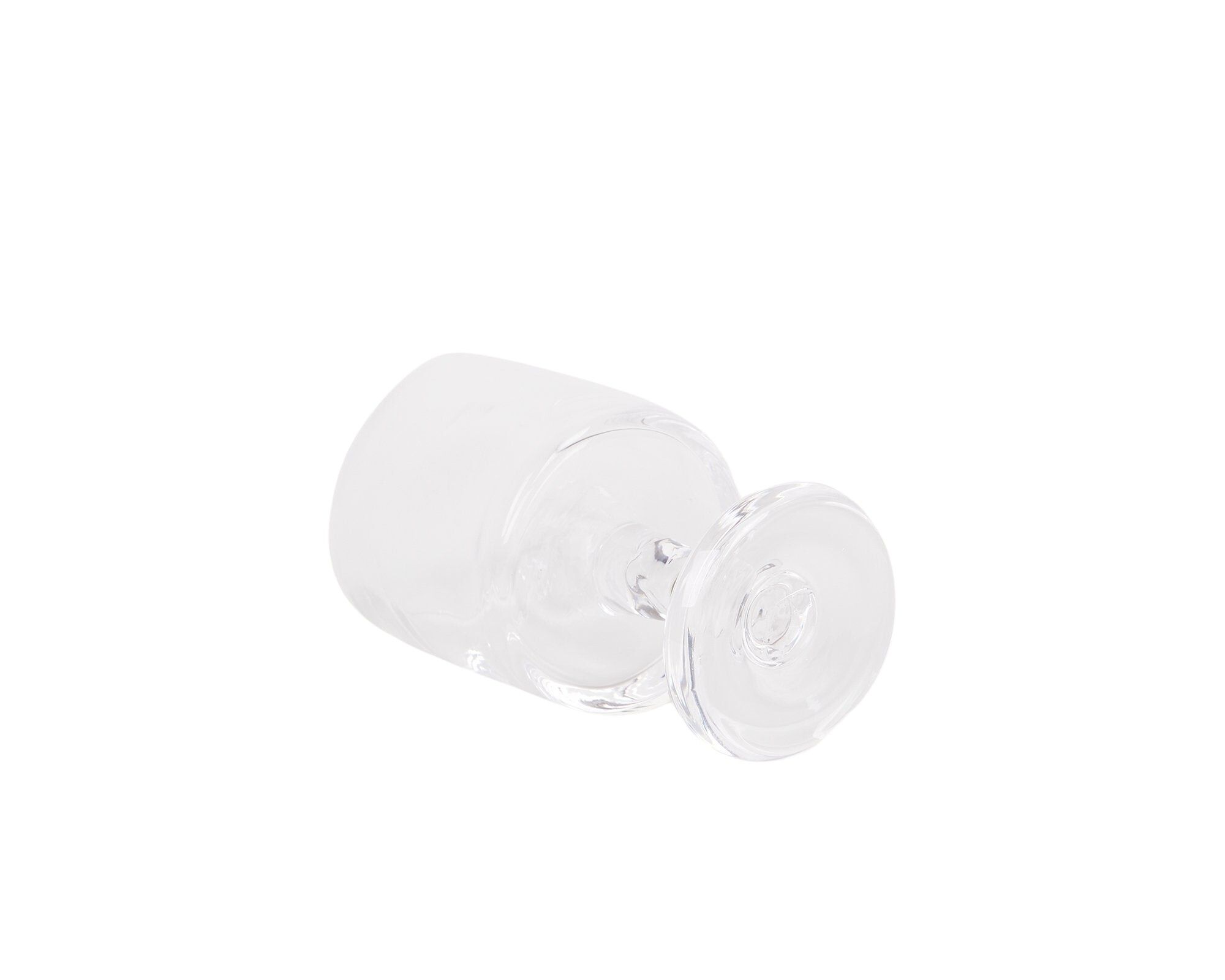 0405 Stem Glass Set of Two | Clear | Medium