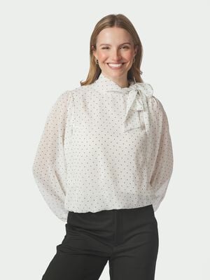 Dorellie Dot Blouse
