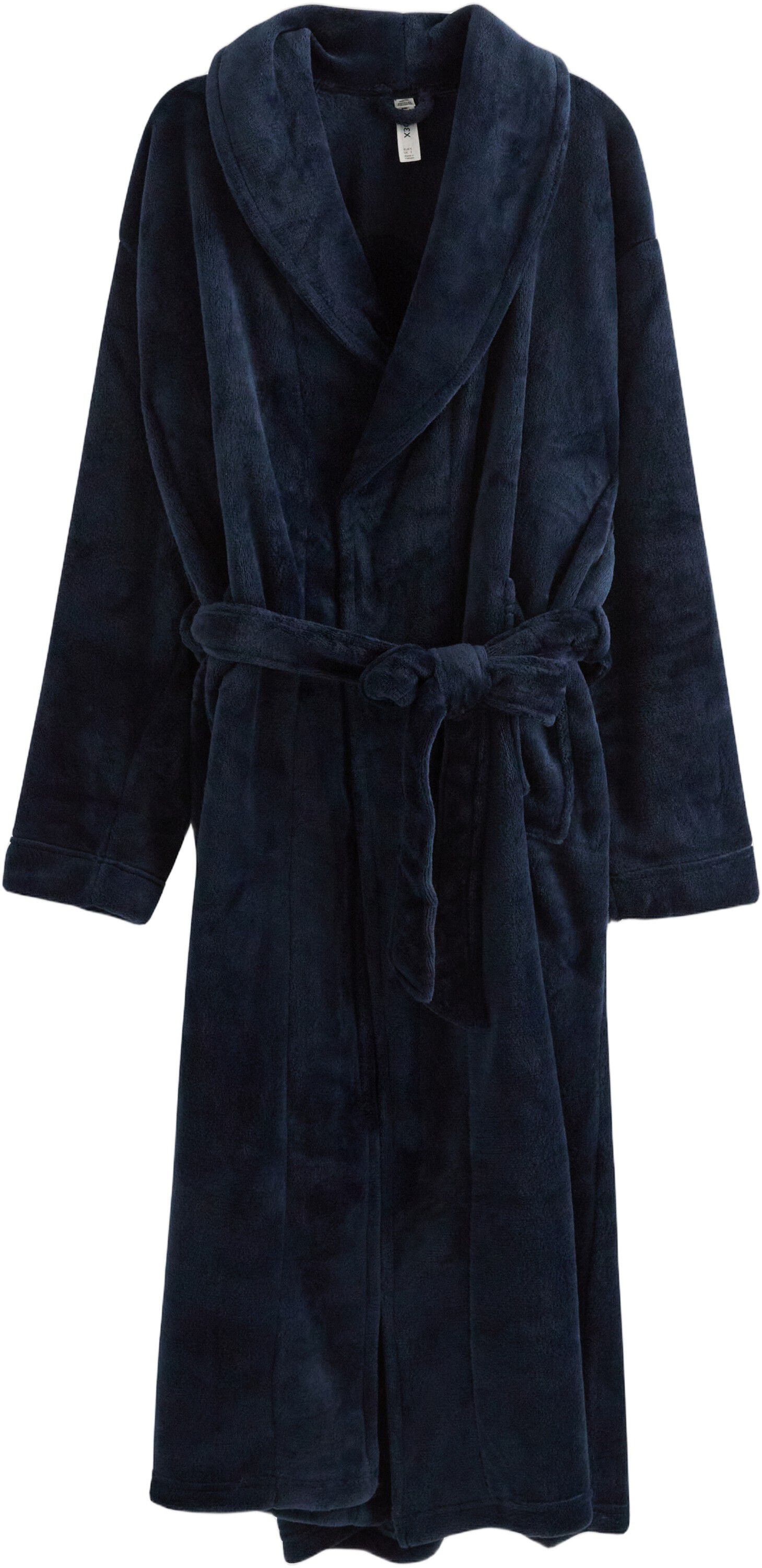 Soft fleece robe with with long sle