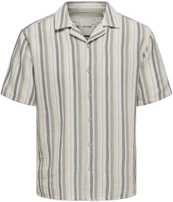 Onstrev Life Reg Stripe Ss Shirt Noos