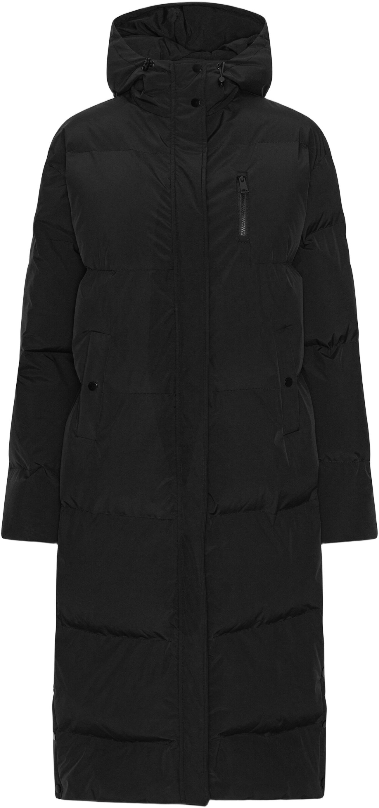 Perma Puffer jacket long - Nero
