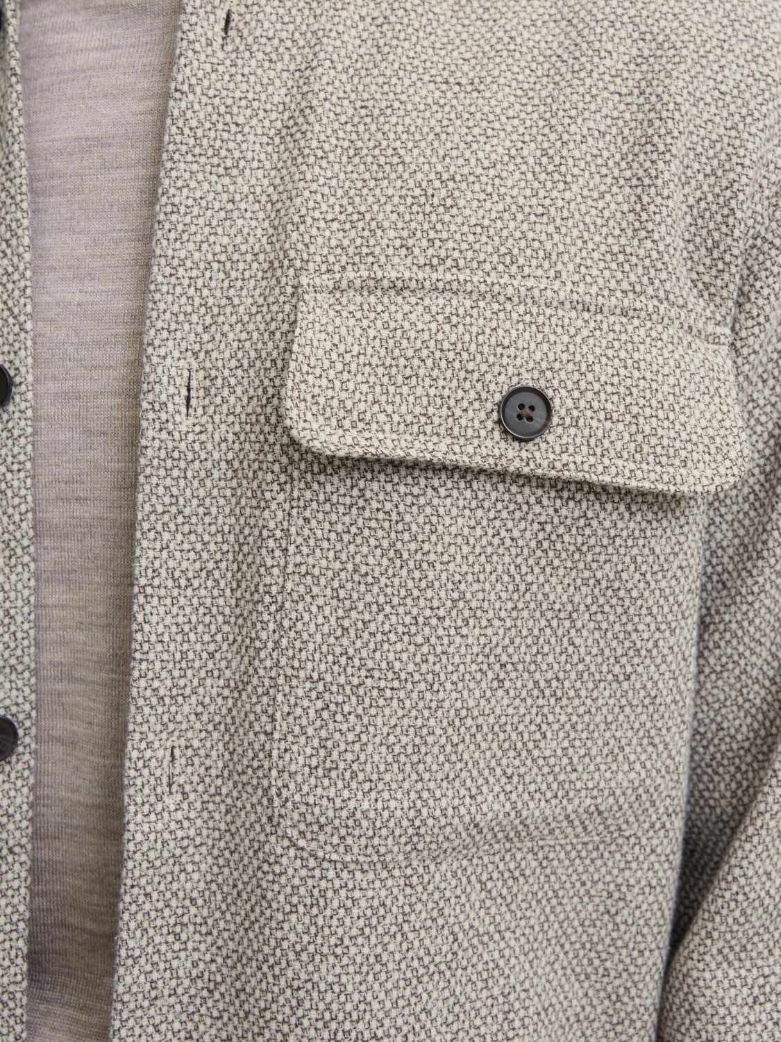JPRRAYLE MELANGE SOLID L/S OVERSHIR