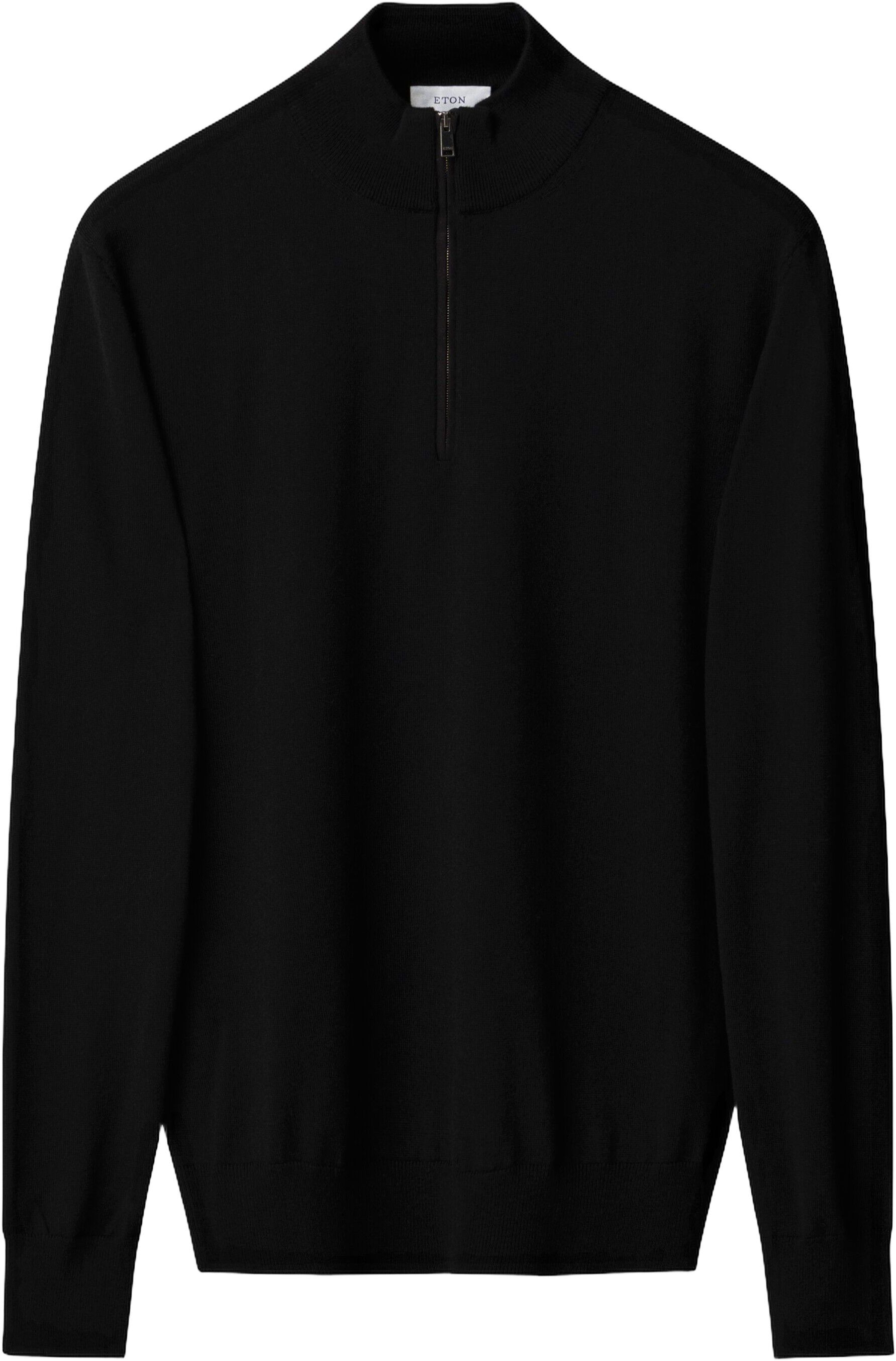 Merino Quarter Zip Knit Sweater